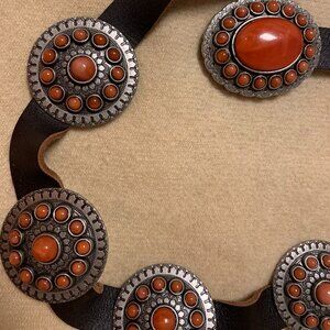 Patricia Wolf Concho Belt 40/XL